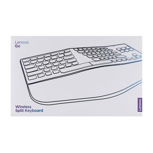 Trådløst tastatur Lenovo GY41C33969 Grå Monochrome Qwerty US