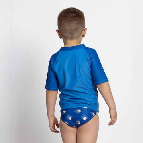 Bade T-shirt Sonic Mørkeblå 3 år