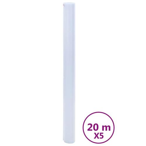 Vinduesfolier 5 stk. matteret PVC transparent grå