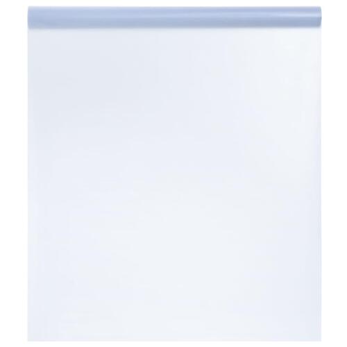 Vinduesfolier 5 stk. matteret PVC transparent grå