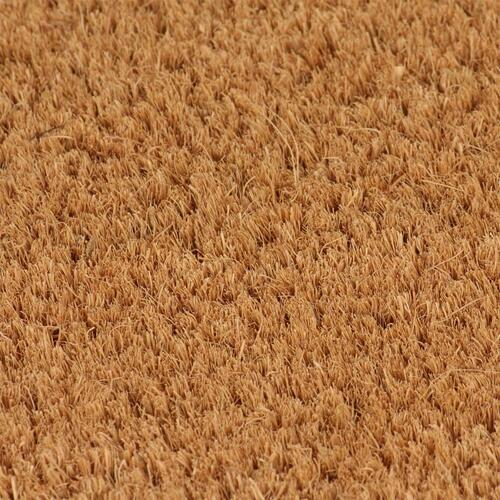 Dørmåtter 5 stk. 40x60 cm tuftet coir naturfarvet