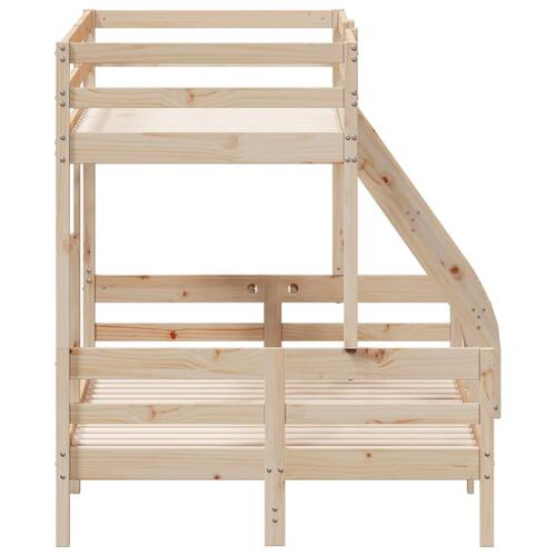 Køjeseng 90x200/120x200 cm massivt fyrretræ