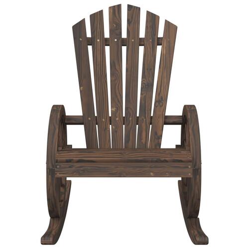 Adirondack-gyngestole 2 stk. massivt grantræ