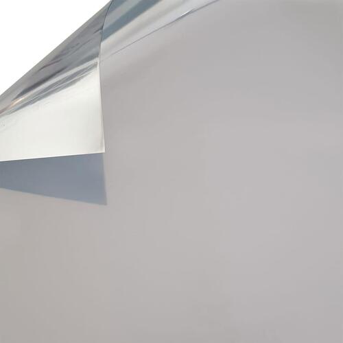 Easyprotec permanent vinduesfilm 90x250 cm spejleffekt sølvfarvet