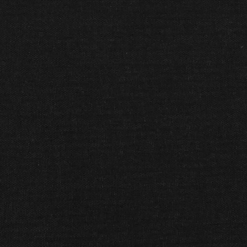 Kontinentalseng med madras 120x190 cm - stof, sort