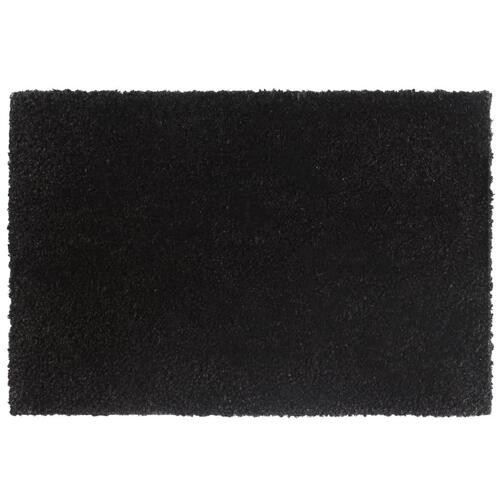 Dørmåtter 5 stk. 40x60 cm tuftet coir sort