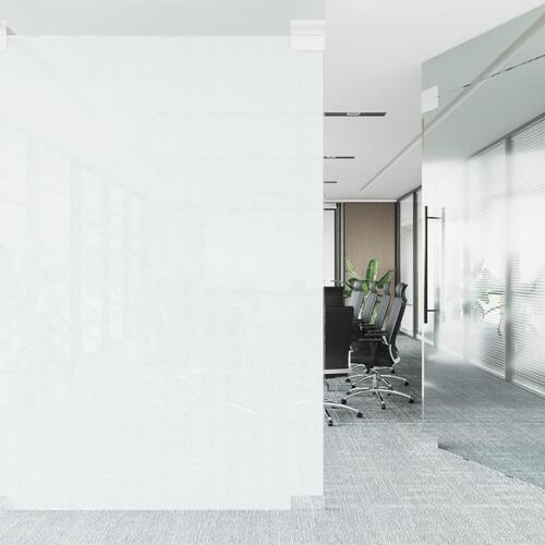 Vinduesfolier 5 stk. matteret PVC transparent hvid