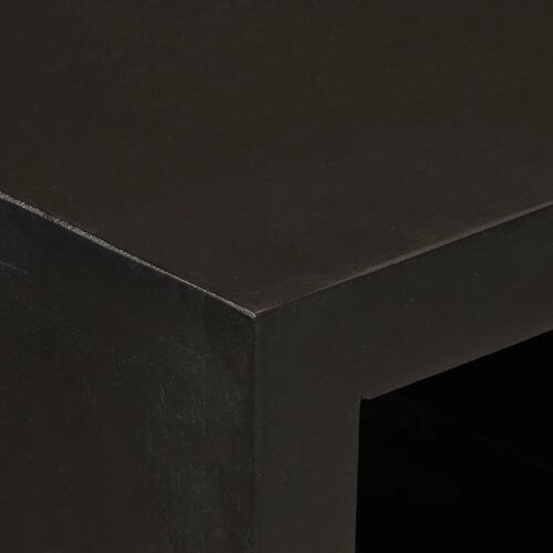 Skænk 55x30x76 cm massivt mangotræ og jern sort