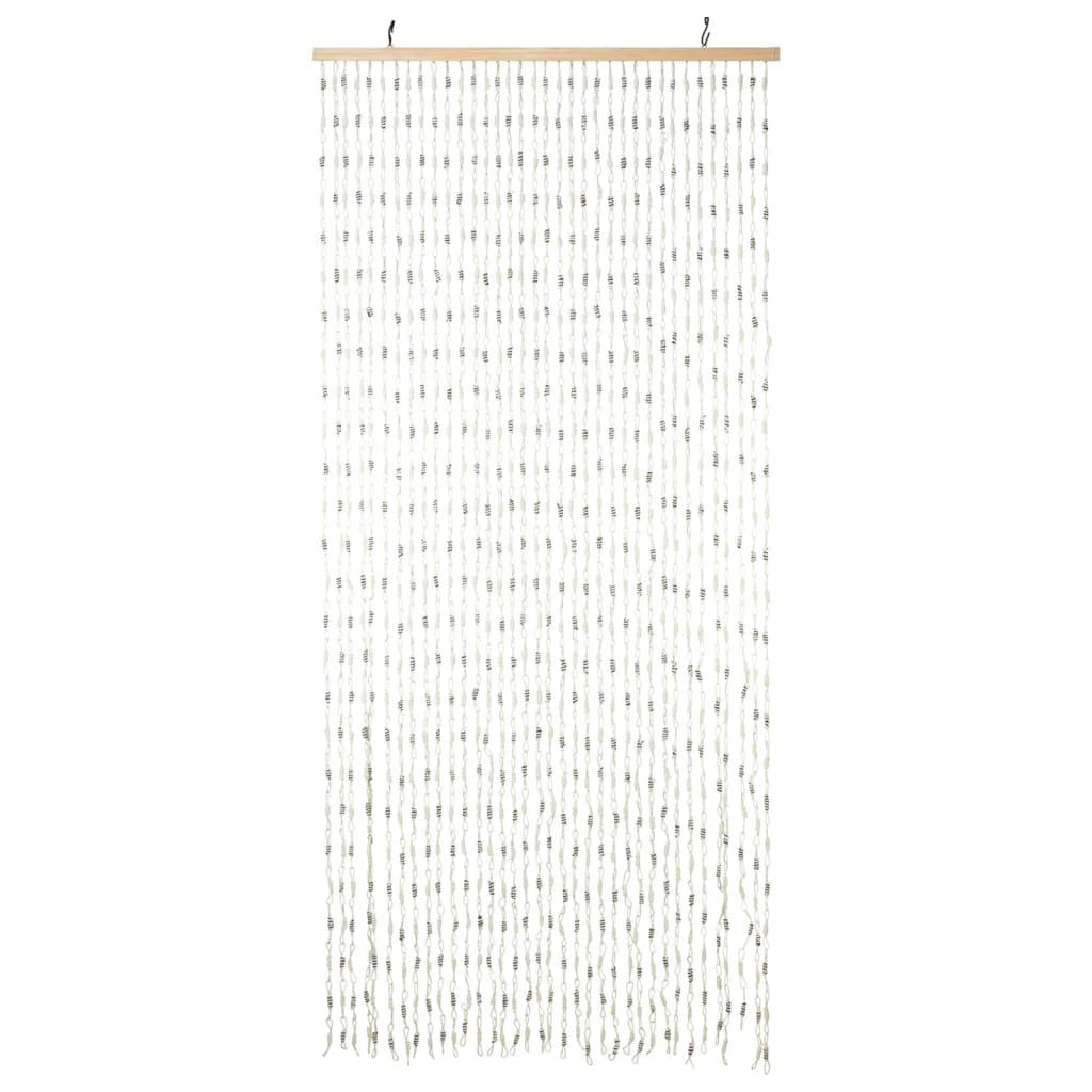 H&S Collection trådgardin 90x200 cm bambus flerfarvet