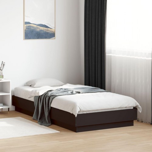 Sengeramme 90 x 190 cm - sort
