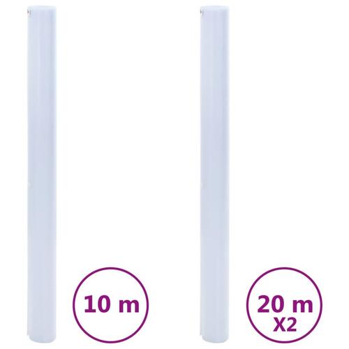 Vinduesfolier 3 stk. matteret PVC transparent grå