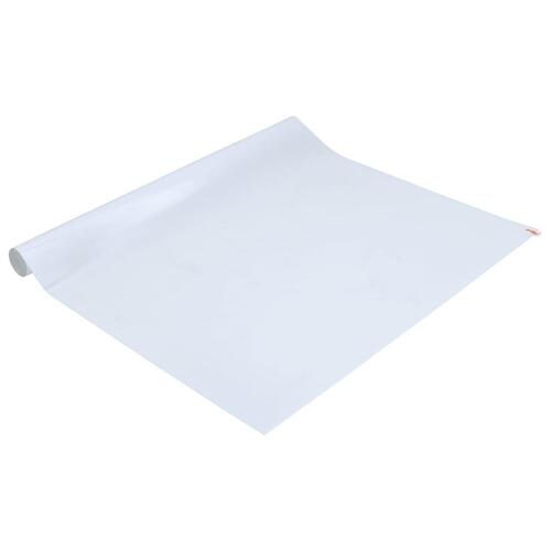 Vinduesfolier 3 stk. matteret PVC transparent hvid