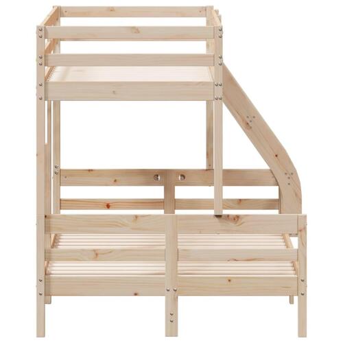 Køjeseng 90x200/120x200 cm massivt fyrretræ