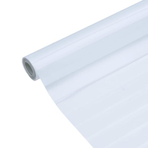 Vinduesfolier 2 stk. rullegardinmønster matteret PVC