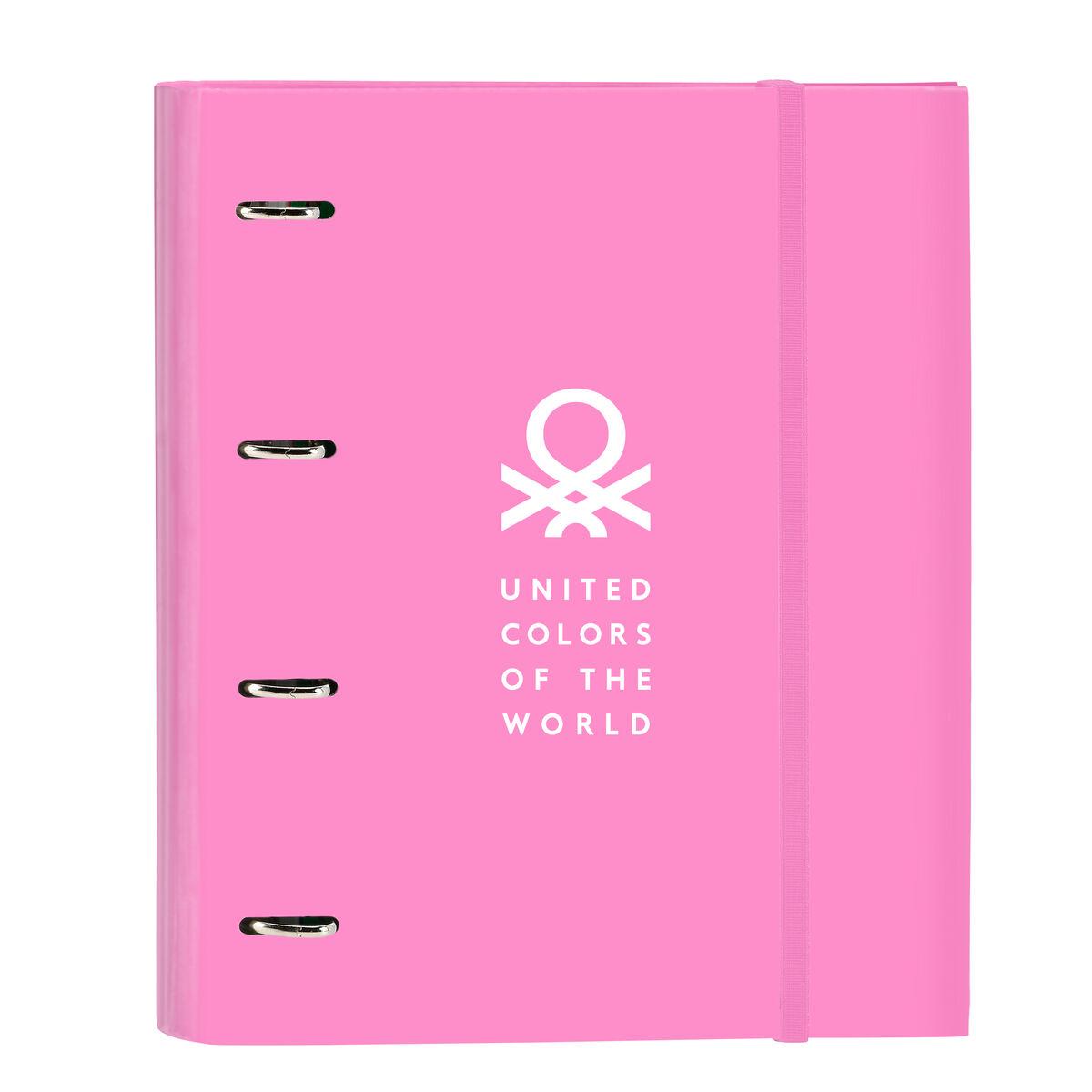 Benetton ringbind Spring - himmelblå, 27 × 32 × 3,5 cm billede