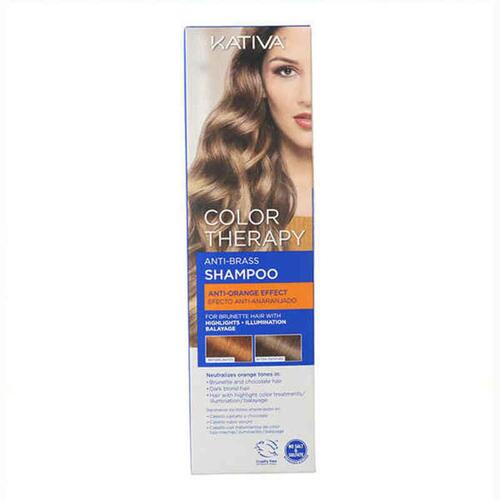 Shampoo med mateffekt til Blond Hår Color Therapy Kativa Color Therapy (250 ml)