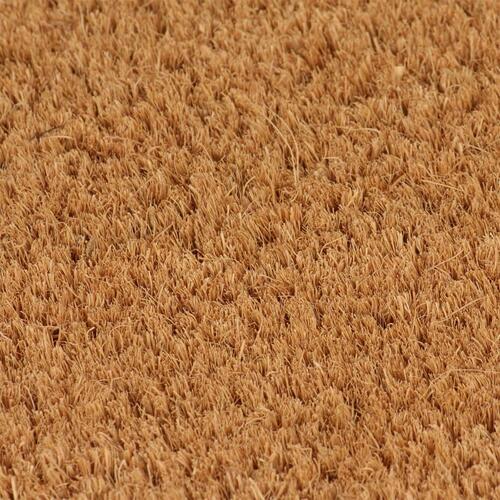 Dørmåtter 5 stk. 40x60 cm tuftet coir naturfarvet