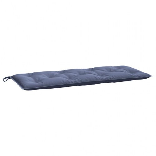 Hyndesæt til havebænk 120 x 50 x 7 cm - marineblå