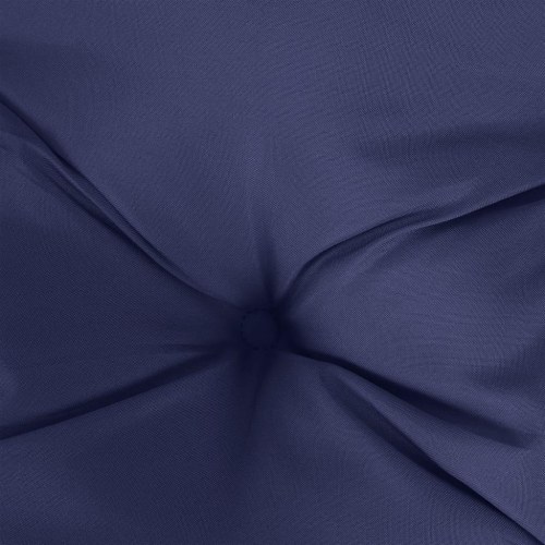 Hyndesæt til havebænk 120 x 50 x 7 cm - marineblå