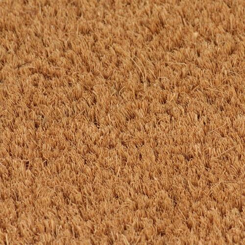 Dørmåtter 2 stk. 40x60 cm tuftet coir naturfarvet