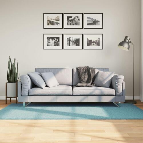 Gulvtæppe OVIEDO 100x200 cm kort luv grøn