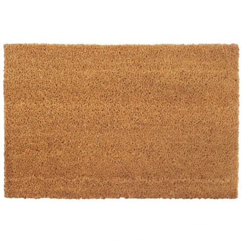 Dørmåtte i kokosfibre 50 x 80 cm - naturfarvet