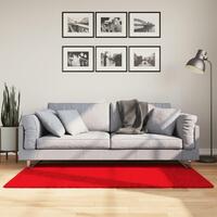 Gulvtæppe OVIEDO 80x150 cm kort luv rød