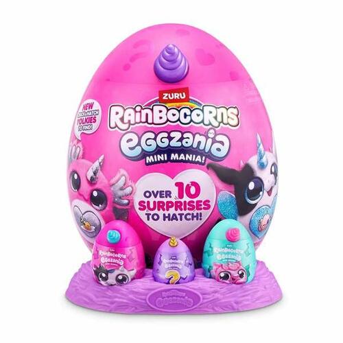Bamse Zuru Rainbocorns Eggzania dyr Enhjørning 23 x 19 cm