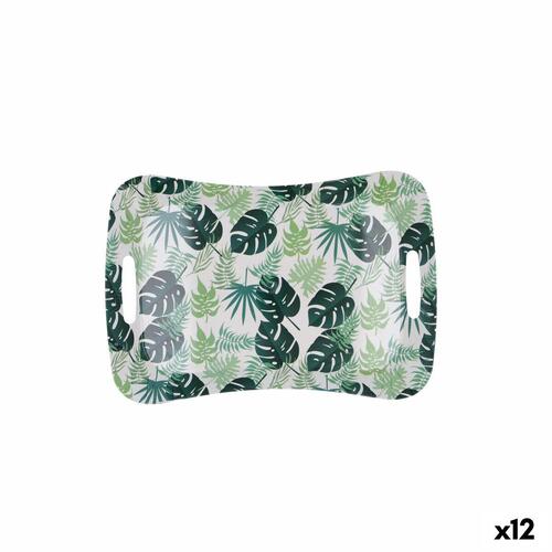 Habitat morgenmadsbakke med håndtag, multifarvet plastik 33,5 × 23 × 3,5 cm - 12 stk.