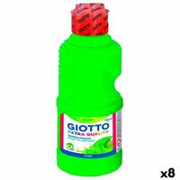 Tempera Giotto Fluo Grøn 250 ml (8 enheder)