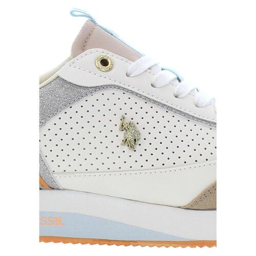 Sportssneakers til damer U.S. Polo Assn. FRISBY003 LBE Beige 37