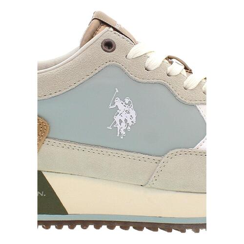 Sportssneakers til damer U.S. Polo Assn. SACHA002 LBE TAN01 Blå 37