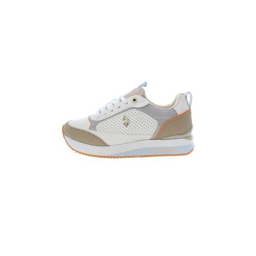 Sportssneakers til damer U.S. Polo Assn. FRISBY003 LBE Beige 40