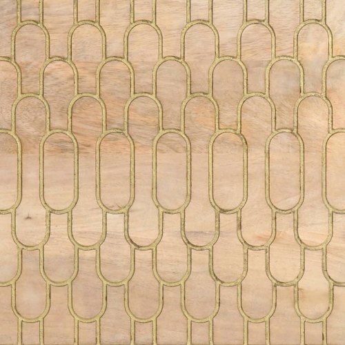 Sengebord 50x33x60 cm massivt mangotræ