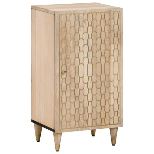 Skab 40x33x75 cm massivt mangotræ