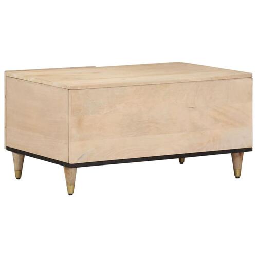 Sofabord 80x50x40 cm massivt mangotræ