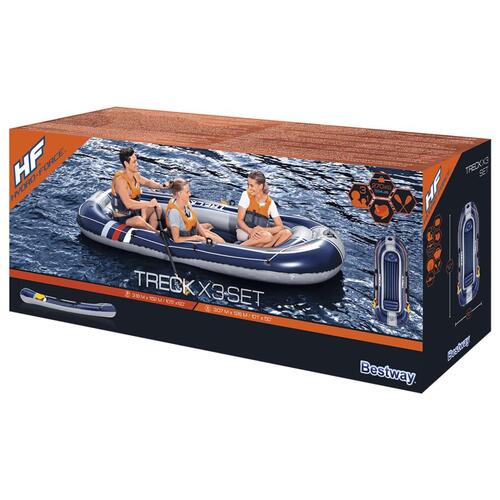 Hydro-Force oppustelig gummibåd Treck X3 307x126 cm