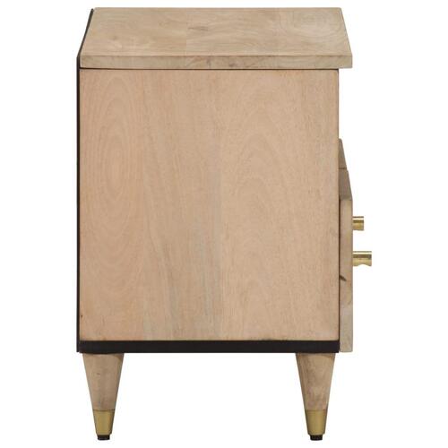 Tv-bord 70x33x46 cm massivt mangotræ