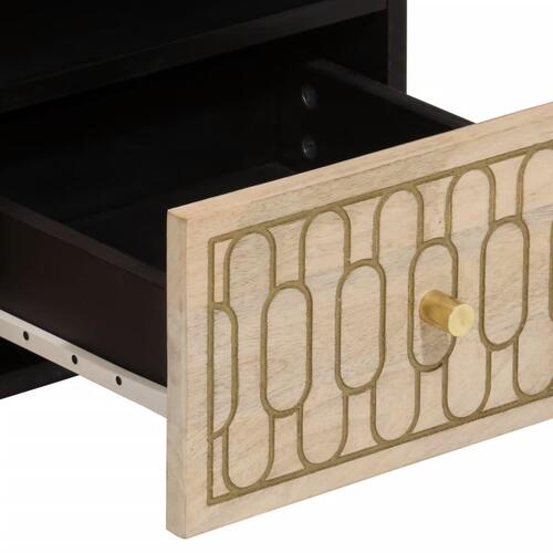 Tv-bord 70x33x46 cm massivt mangotræ