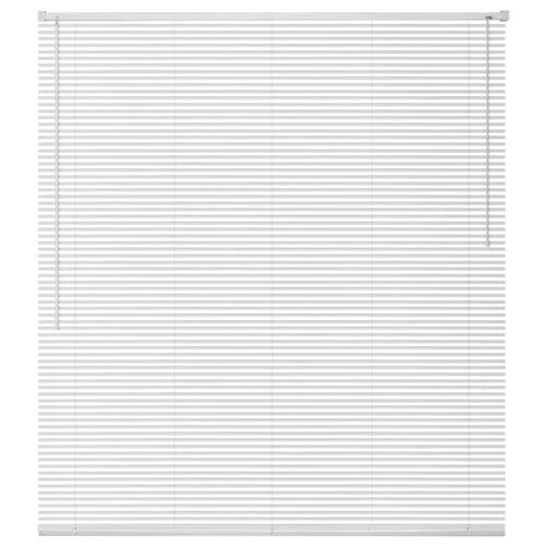 Persienne aluminium 60 x 160 cm hvid