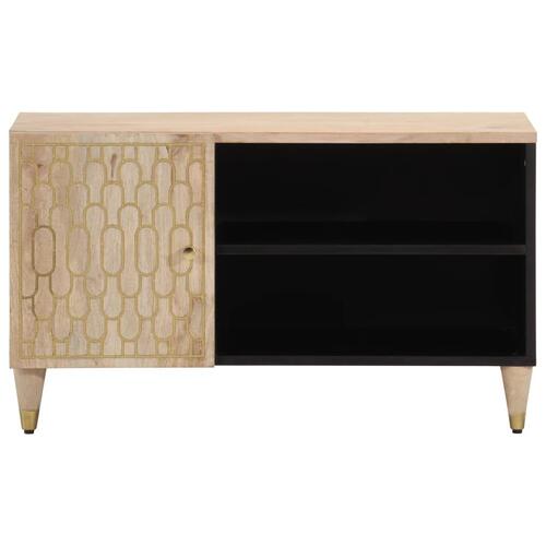 Tv-bord 80x31x46 cm massivt mangotræ