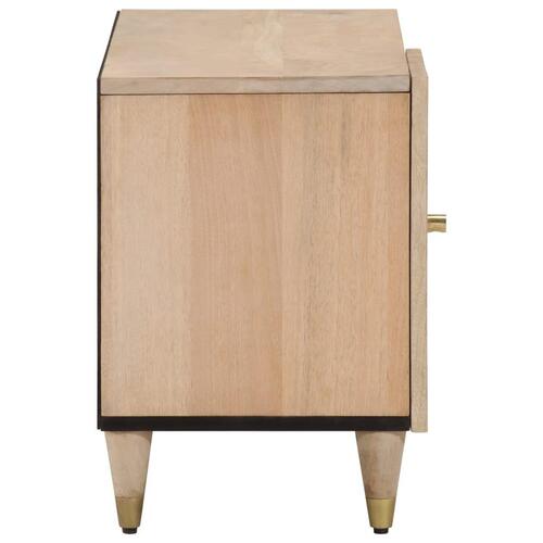 Tv-bord 80x31x46 cm massivt mangotræ
