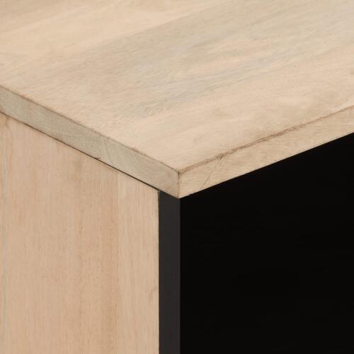 Sengebord 40x33x46 cm massivt mangotræ