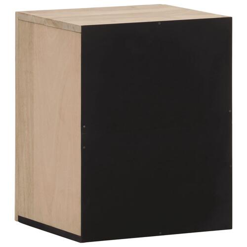 Badeværelsesskab 38x33x48 cm massivt mangotræ