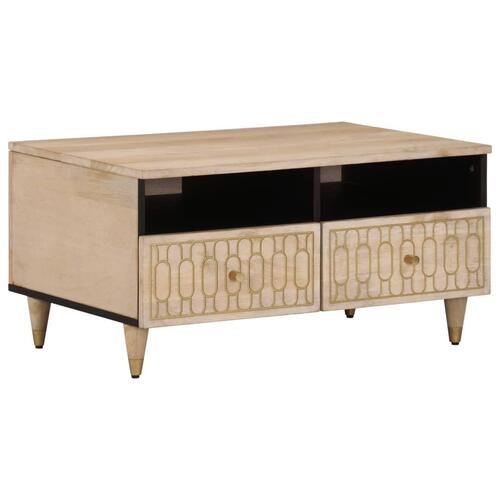 Sofabord 80x54x40 cm massivt mangotræ