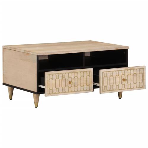 Sofabord 80x54x40 cm massivt mangotræ