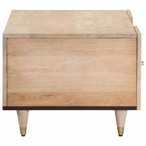 Sofabord 100x54x40 cm massivt mangotræ