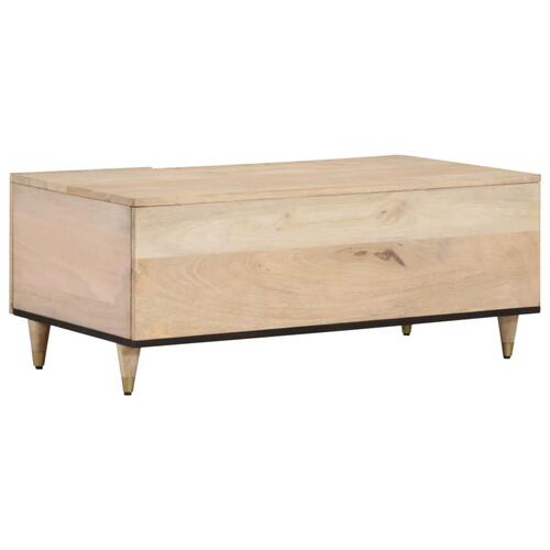 Sofabord 100x54x40 cm massivt mangotræ