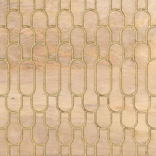 Sengeborde 2 stk. 40x33x46 cm massivt mangotræ