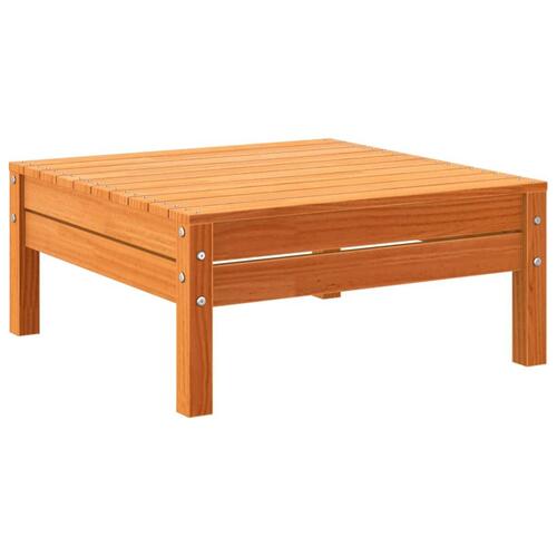 Sofasæt til haven 6 dele med hynder massivt fyr gyldenbrun